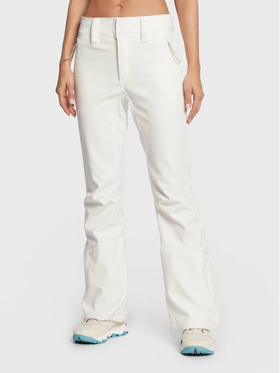 Προώθηση 🧨 Columbia Γυναίκες Παντελόνια Σκι & Snowboard Παντελόνι σκι Roffe Ridge™ 2007591 Λευκό Regular Fit 👍