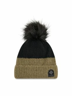 Ολοκαίνουργιο 😉 Columbia Γυναίκες Χειμωνιάτικοι Σκούφοι Σκούφος Winter Blur™ Pom Pom Beanie CU0036 Μαύρο ⭐