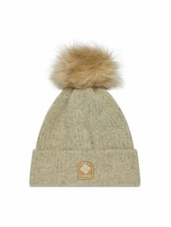 Καλύτερη πώληση 🔔 Columbia Γυναίκες Χειμωνιάτικοι Σκούφοι Σκούφος Winter Blur™ Pom Pom Beanie 1862101 Μπεζ ❤️